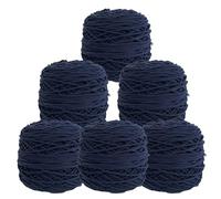 LSQXSS Kit de fil acrylique pour crochet et tricot pour débutants,fil 8 brins pour pistolet à touffeter,tricot à la main d'écharpes et de bonnets,fil pour la fabrication de tapis,7 onces par écheveau