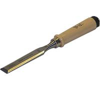 LSR TOOLS Ciseau à bois avec manche en bois, 24 mm, conforme à la norme DIN 5139, 3502024