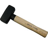 LSR TOOLS Handfäustel Hickory 1000 g avec manche et gaine de protection, 2501410