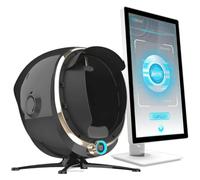 LSRFXF Analyseur de Détecteur de Peau Intelligent 3D, Analyseur de Peau Professionnel, Détection et Analyse de la Peau du Visage, 8 Analyses de Spectre, 14 Indicateurs de Test