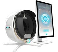 LSRFXF Analyseur de Peau 3D, Détecteur de Peau Intelligent AI, écran HD de 13,3/21,5 Pouces, 36 Millions de Pixels, Appareil de Reconnaissance Faciale pour Salons de Beauté et Spas