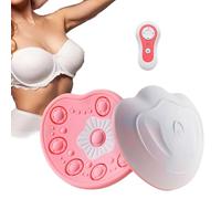 LSRFXF électrique Stimulateur de Massage du Sein Chauffant, Masseur de Sein Enveloppant à 360 Degrés, Masseur Mammaire pour Agrandissement des Seins 3 Réglages de Vitesse pour Les Soins du Sein