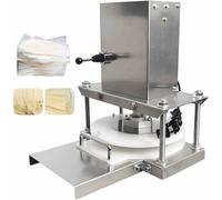 LSRFXF Formeuse À Pizza Électrique, Presse À Pizza Électrique, Presse Pizza Pâtisserie, Laminoir Professionnel pour Pizza, Croissants, Petits Pains Boulangerie, Épaisseur Ajustable
