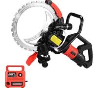 LSRFXF Scie À Béton Électrique À Eau 8980 W/ 9500 W, Machine de Coupe à Rainure Murale sans Brosse, Coupe sans Poussière, Scie à Rainurer Murale, Scie Circulaire Haute Fréquence 3000 TR/Min