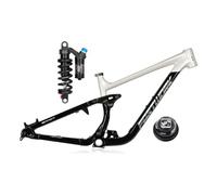 LSRRYD Cadre VTT Tout Suspendu Boost 27.5/29er axe 148mm 15.7/16.5/17.3" | Avec amortisseur pneumatique 210mmx550lbs, débattement 150mm cadre 4 bras Enduro/AM freins à disque