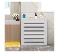 LSSHQ Cache-radiateur Lattes de Gril À Modernes Armoire en MDF, Cache Radiateur Bois Couverture Pour Salon Ou Chambre Coucher(23.6x23.6x7.8in/60x60x20cm)