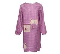 LSSJJ Tablier à manches longues Lady Housework, tablier anti-tache de toilettage pour animaux de compagnie, combinaison imperméable de cuisine de jardinage adulte