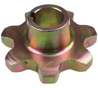 LSSOCH Pignon élévateur à 7 dents 87740180 compatible avec moissonneuse-batteuse 2144 2166 2188 2344 2366 2388 5088 5130 5140 6088 6130 6140 7088 7130 7130 7130 7 140