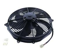 LSSOCH Ventilateur extracteur de 40,6 cm compatible avec Spal 30102082 VA33-AP71/LL-65A W/palettes 12 V