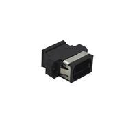 LSSSWM Coupleur de Fibre MPO-MPO 5 pièces Tête de connecteur d'adaptateur de Fibre MPO-MT Câble de raccordement de Fibre MPO Bride de connecteur de Fibre Universelle(MPO-MPO 12 Core)