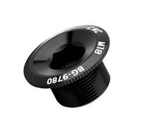 LSTTBO 18/19/20 mm - Couvercles de manivelle pour vélo - Vis de bras de pédalier - Alliage d'aluminium - Bouchons à vis pour vélo de route et VTT