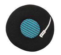 LSTTBO Coussin en forme de tourne-disque classique, durable, fausse fourrure, rembourrage en coton PP doux, coussin ergonomique pour plusieurs pièces, coussin en forme de tourne-disque