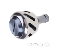 LSTTBO Poignée de moulinet de pêche en métal - Accessoires en forme d'eau - Boutons de bras à bascule - Bouton de poignée de moulinet de pêche