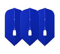 LSTYLE Ailettes de fléchettes : L6 Pro Slim Shape - Bleu