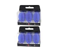 Lstyle Lot de 2 ailettes de fléchettes L2 Pro en forme de larme pour fléchettes à pointe souple et pointe en acier Bleu