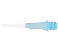 Gradient Couleur Solide Touches Métalliques avec Embout en Plastique Long Lippoint Dart Conseils 40pics, Bleu Ciel