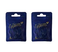 LSTYLE Premium Lippoint - Bleu - 60 unités - Longueur Normale - Pointe Souple - Fil 2BA