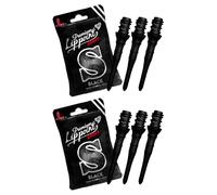 LSTYLE Premium Lippoint - Court - Noir - 60 unités - Pointe souple - Fil 2BA