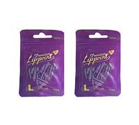 LSTYLE Premium Lippoint - Violet - 60 unités - Longueur normale - Pointe souple - Fil 2BA