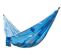 LSUAOSSUE Hamac, Hamac Balançoire Intérieur Extérieur Camping Jardin Voyage 106,4 x 55,2 Pouces