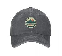 LSWFMACL Casquette de Baseball Retro Lake Bomoseen Vermont Casquette drôle Chapeau Grand Format Capuche Chapeau de Luxe pour Hommes, Tennis Masculin en Coton féminin, pour Toutes Les Saisons