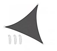 LSWKG Voile d’ombrage Triangulaire, Toile Ombrage Exterieur,Toile Imperméable Une Protection des Rayons UV à 95%, Voile Ombrage pour en Plein air, Jardin & Terrasse D,3×3×3
