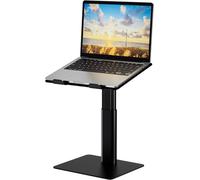 LSX6 Laptop Stand, Ergonomic Laptop Stand, Laptop Stand Compatible with Air, Pro, Dell, HP, Lenovo from 10 to 15.6 Inches, Black