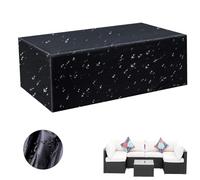 LSYALUCK Housses de Canapés de Jardin, Housse Banc Exterieur Jardin, Housse de Table Jardin Rectangulaire, 420D Housse de Meuble Oxford Tissu Meuble de Jardin de Étanche 240x90x60cm