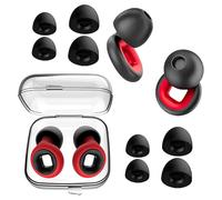 Lsydgn 2 Paires Bouchons d'Oreilles Pour Moto, Bouchon d'Oreille Pour Dormir, Bouchons d'Oreilles Anti-Ronflement Réutilisables, Pour Le Sommeil Et La Réduction Du Bruit