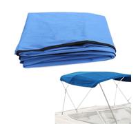 LSYHHXC Couverture supérieure d'auvent de Yacht en Toile Couverture Bateau imperméable et résistante aux UV avec Fermeture éclair sans Cadre Convient à 3 arcs 73 ''-78'' W(73-78W 3Bow)