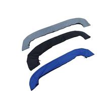 LSYHHXC Housse de Protection for Bateau Bimini Top 4 Bow 600D sans Cadre avec Fermeture éclair, Anti-UV, étanche, Anti-poussière, Accessoires Marins(Black 4Bow 73-78w)