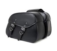LSYQFB Sacoche Moto pour Honda Forza 125 250 300, Sacoche Moto Laterale Imperméable Sac Moto Style Vintage en Cuir Sac De Selle Moto Voyage Sacoche Latérale Moto,C