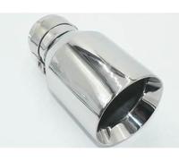 LSYSND Embout de Silencieux d'échappement Universel pour Voiture, Tube en Acier Inoxydable, Garniture chromée, Tube de revêtement de Gorge arrière