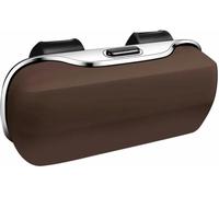 LSYSND Étui à Lunettes de Voiture pour Mercedes-Benz L X164 (2006-2012), Coque Rigide en ABS, Ouverture par Pression, Protection Anti-Rayures, Gris.