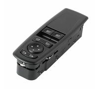 LSYSND Interrupteur de vitre électrique avec Bouton de rétroviseur 809610009R, Compatible avec Renault Megane 3 Coupé, Interrupteur de Commande électrique côté conducteur, pièces de véhicule