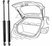 LSYSND Tige de Support de hayon arrière pour Mitsubishi Outlander 2013-2018, vérin à gaz Amortisseur