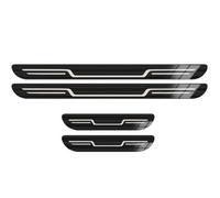 LSYZGRBC 4 Pièces Voiture Plaques Seuil Porte, pour Lexus UX 250h 2019-2023 2024 Protection Seuil Porte de Voiture Accessoires intérieurs Voitures