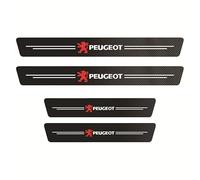 LSYZGRBC 4 Pièces Voiture Plaques Seuil Porte, pour Peugeot 308 SW III Wagon Active Pack/308SW GT 2021-2024 Protection Seuil Porte de Voiture Accessoires intérieurs Voitures