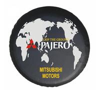 LSYZGRBC Housse Roue Secours de Voiture,pour Mitsubishi ASX Pajero Sport Outlander Grandis Roue Protection Anti Poussière Imperméable Durables Protection Solaire,C 16in