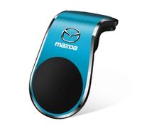 LSYZGRBC Voiture Support Téléphone, pour Mazda 2 Biante BT50 CX5 CX8 CX9 CX30 Demio MX5 Grille d'Aération Super Plus Stable 360° Rotation Multifonctionnel Socles Universel,A