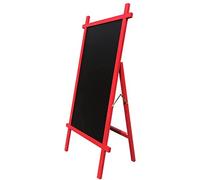 LSZ Tableau noir sur pied 60 x 120 cm Tableau publicitaire pour restaurant, café, maison, tableau blanc pour enseignement et formation