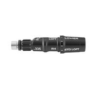 LT Easiyl 1 adaptateur d'arbre de golf 0,335 - Manchon de remplacement compatible avec TaylorMade Qi10 RH M1-M6 Driver - Noir
