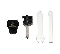 LT Easiyl 1 Ensemble de Buses Hotend Haute Température de 0,2mm avec Clés à Buse en Acier Trempé Chaussette Compatible avec Bambu Lab A1 Compatible avec Bambu Lab A1 Mini l'accessoire d'imprimante 3D