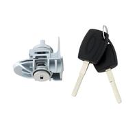 LT Easiyl 1 ensemble de serrures de porte de voiture avec deux clés 8A6AA22050LB 1757128 compatible avec Ford Fiesta MK7 2008-2012