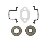 LT Easiyl 1 Jeu de Joints de Tronçonneuse Compatible avec Husqvarna 435 440 Côté Embrayage 16,6 X 32 X 3,7 Mm Côté Roue Magnétique 12 X 32 X 3,7 Mm avec Joint D'étanchéité Petit