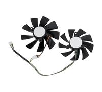 LT Easiyl 1 paire de ventilateurs de carte graphique compatibles avec ZOTAC GAMING RTX 2070 MINI compatible avec ZOTAC GTX 1080TI