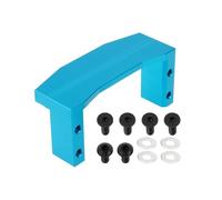 LT Easiyl 1 Support de Servo en Aluminium Compatible avec T-Amiya TT-02 Châssis OE 54977 RC Car Support de Servo en Métal Cadre de Montage de Servo de Voiture RC Bleu