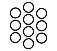 LT Easiyl 10 Lot Joints d'étanchéité pour Radiateur Voiture Boîte Vitesses Refroidisseur Huile Tuyau d'étanchéité Joint en Caoutchouc Fluoré Joint Torique Compatible avec BMW E31 E36 E38