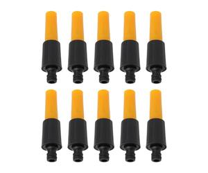 LT Easiyl 10Lot Pistolets Pulvérisateurs de Jardin Buse de Pulvérisation Tête de Pulvérisation Connecteur Mâle Réglable Tuyau Verrouillage pour Arrosage des Plantes Douche Lavage