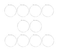 LT Easiyl 10pcs B-2nd Cordes de Guitare B 86cm Corde de Guitare Acoustique Corde de Guitare Folk Résistante à la Rouille Corde Remplacement Cordes de Guitare en Acier Inoxydable